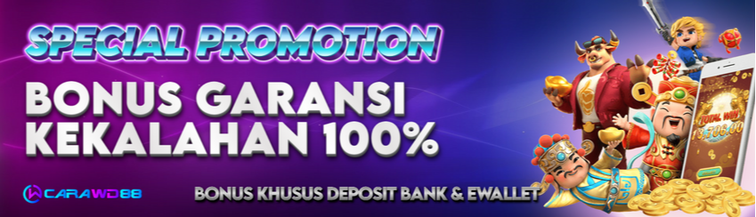 BONUS GARANSI 100%